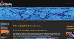 Desktop Screenshot of lasalleint.com